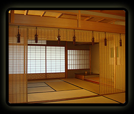 Japanese room Sudare blind 